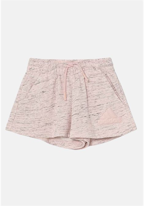 Pink shorts for girls Future Icons Big Logo ADIDAS ORIGINALS | IV9601.